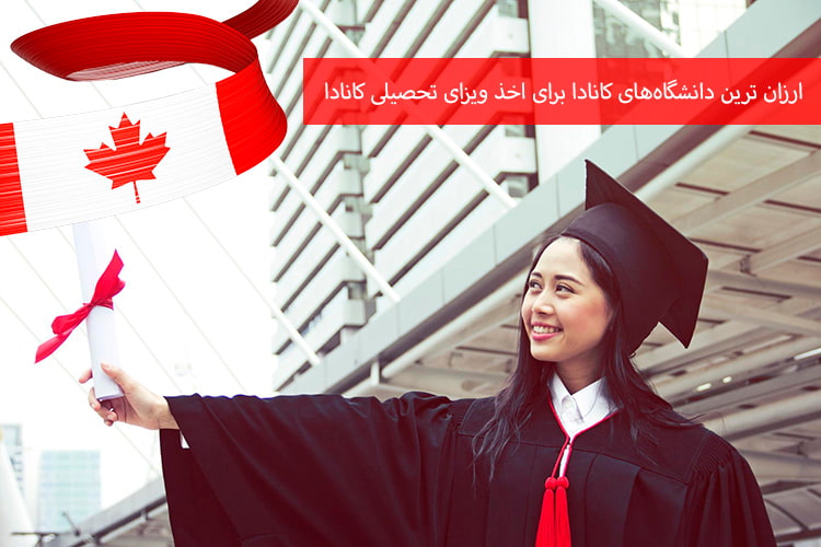 5 مورد از ارزان ترین دانشگاه‌های کانادا برای اخذ ویزای تحصیلی کانادا 2025