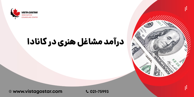 درآمد مشاغل هنری در کانادا