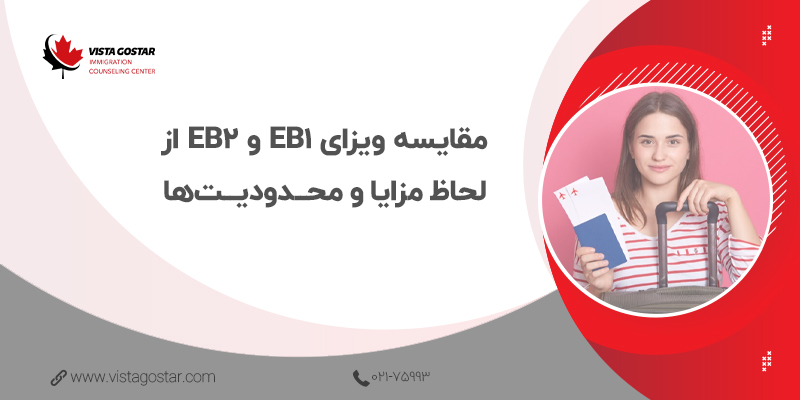 💡 مقایسه ویزای EB1 و EB2 از لحاظ مزایا و محدودیت‌ها